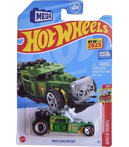 Hot Wheels Hot Wheels RRRumblers MOTOR⑤ Amazon.com: Hot Wheels 2022 - Bricking Speed - Experimotors 9/10
